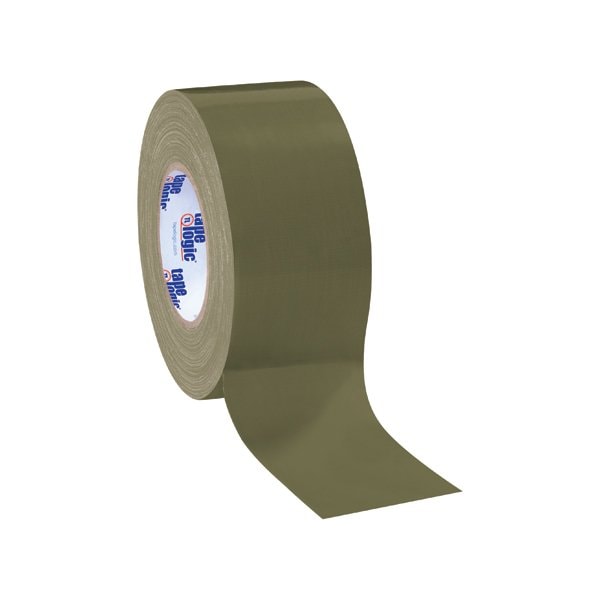 Tape Logic 3'' x 60 yds. Olive Green Tape Logic 10 Mil Duct Tape, 3PK T988100LV3PK - main